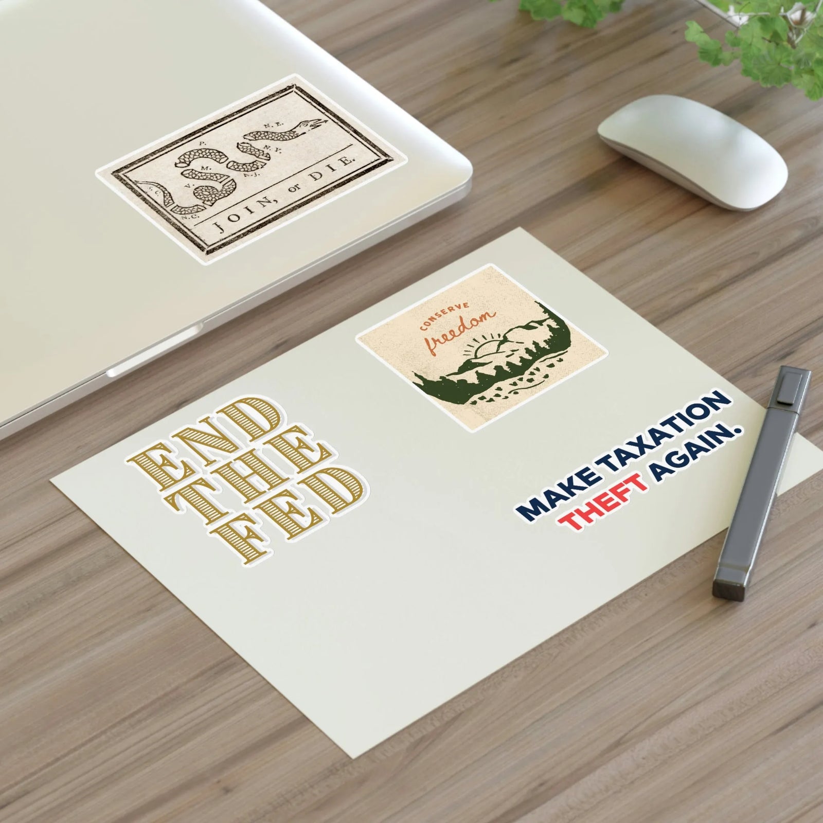 Liberty Themed Sticker Sheets