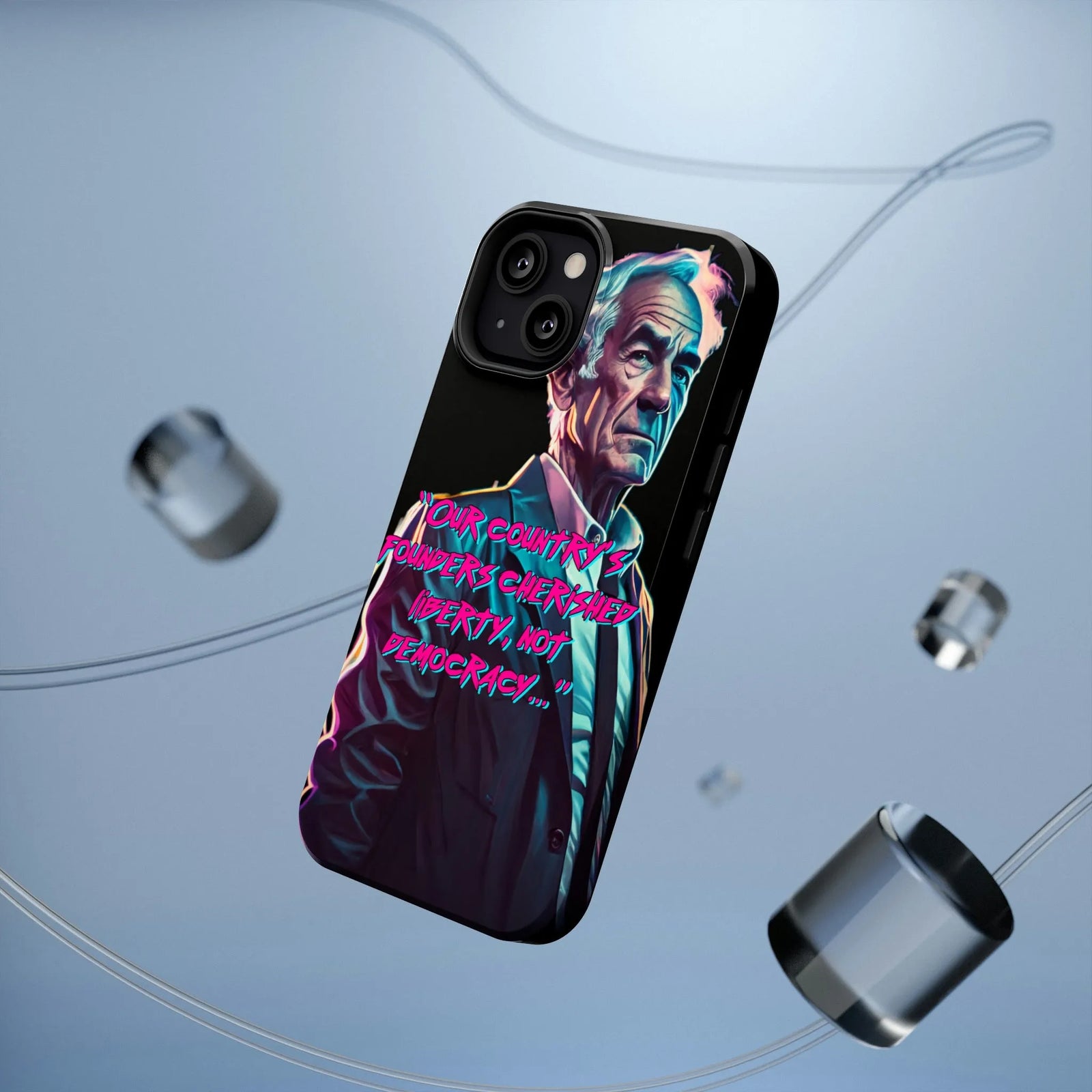 Liberty Not Democracy Old Man Liberty Phone Cases