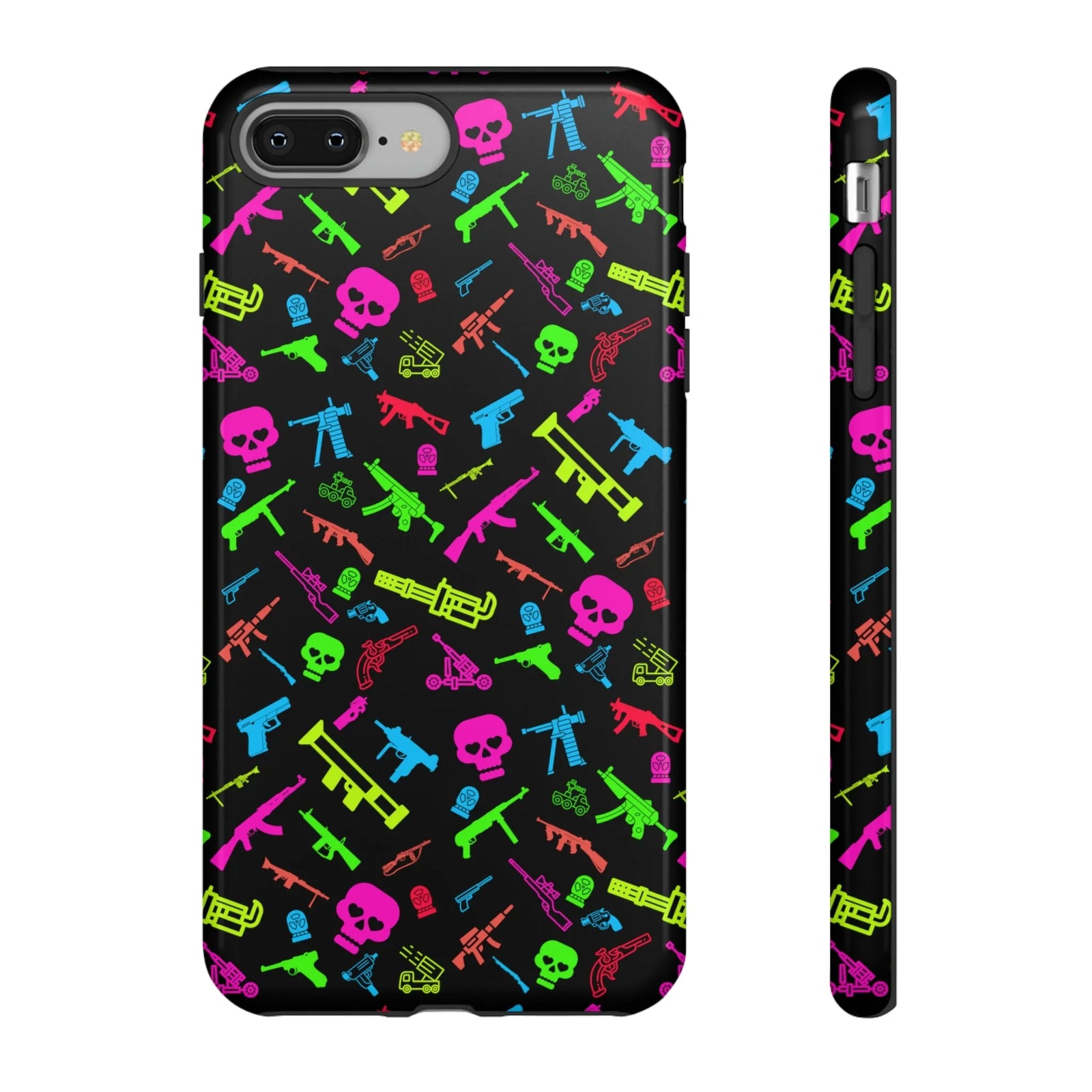 Aloha To Arms: Retro Neon Firearms Cell Phone Case