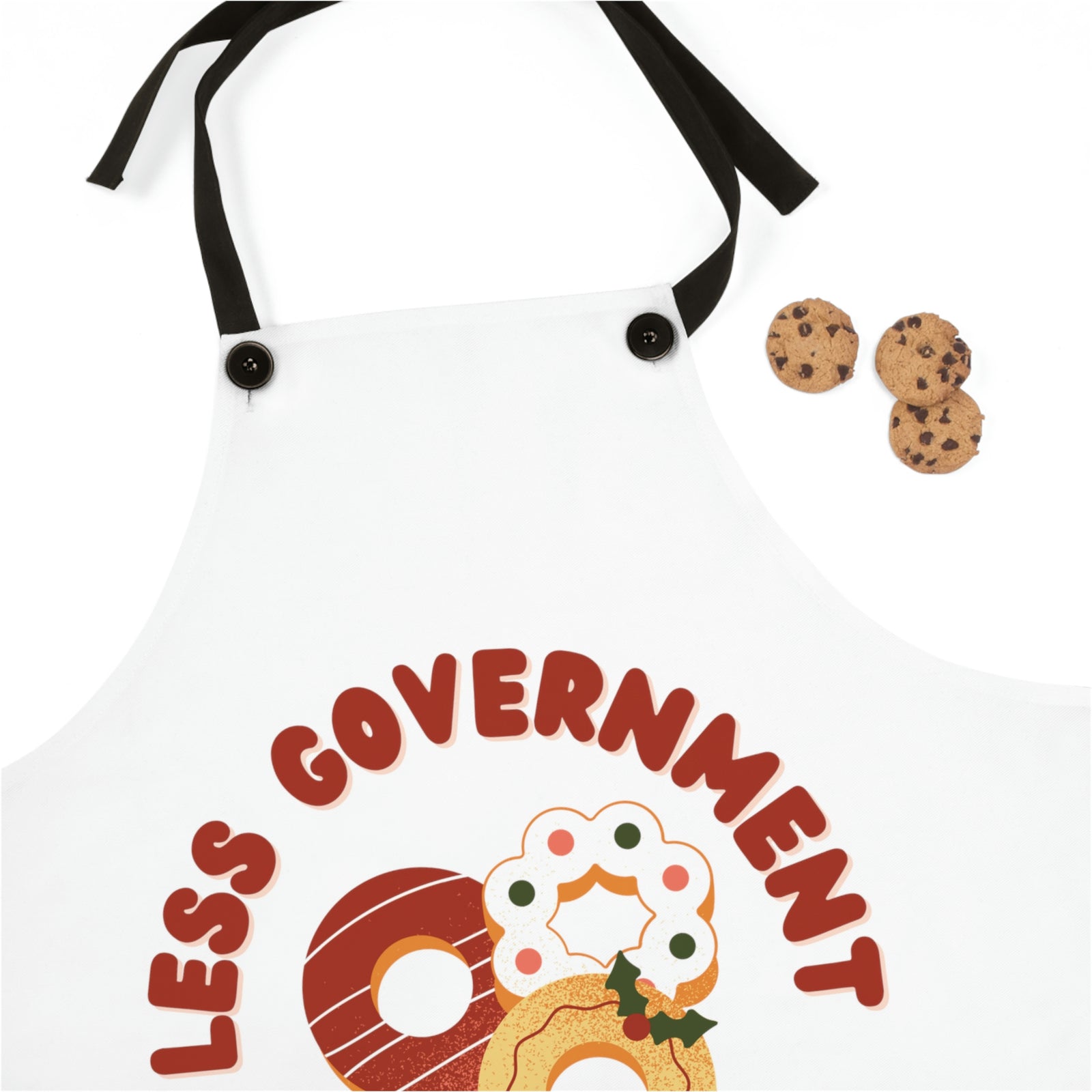 Less Government More Cookies Apron