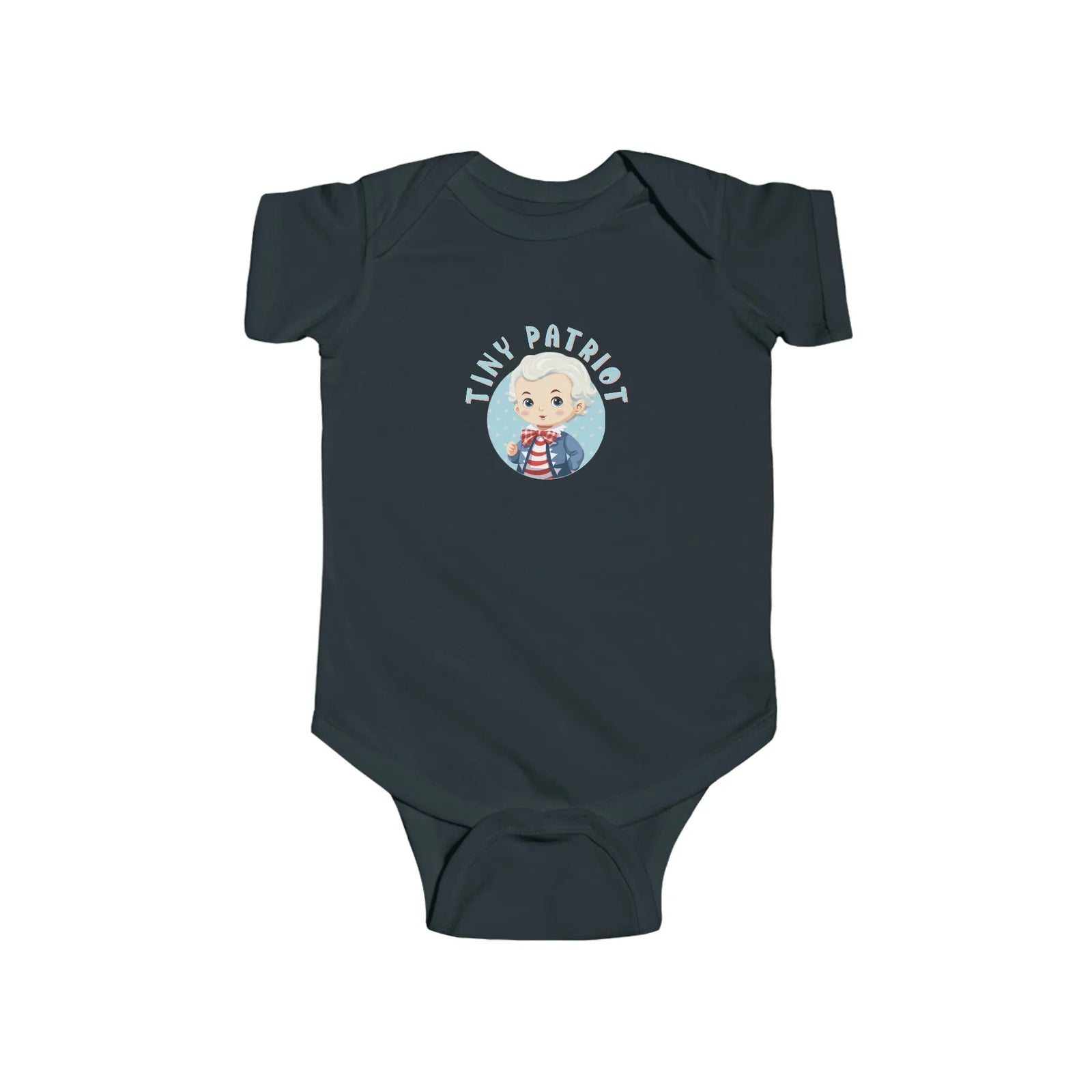 Tiny Patriot Baby Thomas Jefferson Bodysuit