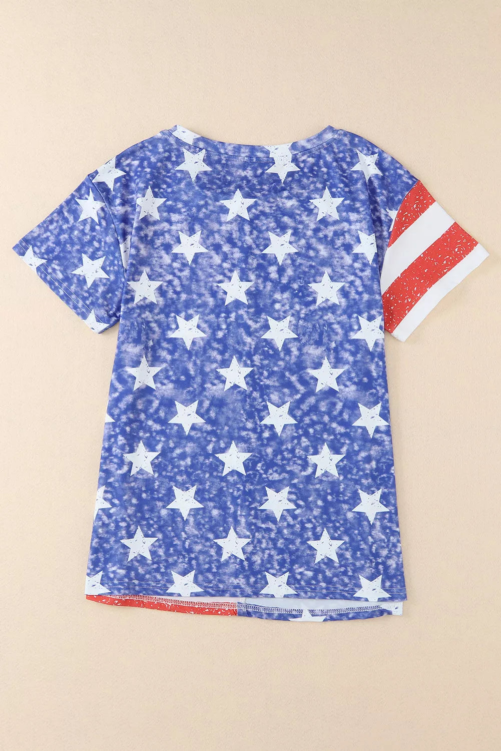 Stars and Stripes Crew Neck T-Shirt