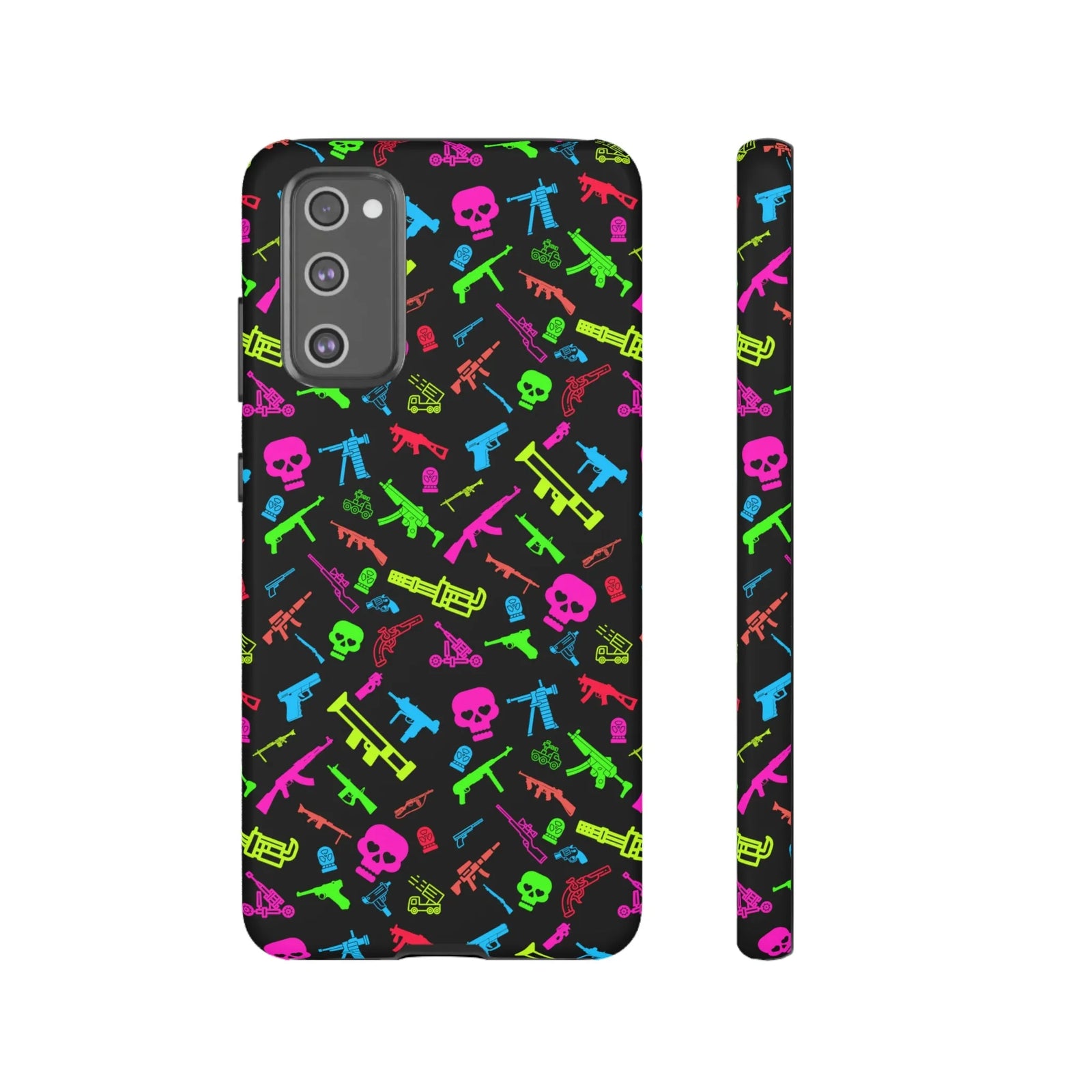 Aloha To Arms: Retro Neon Firearms Cell Phone Case