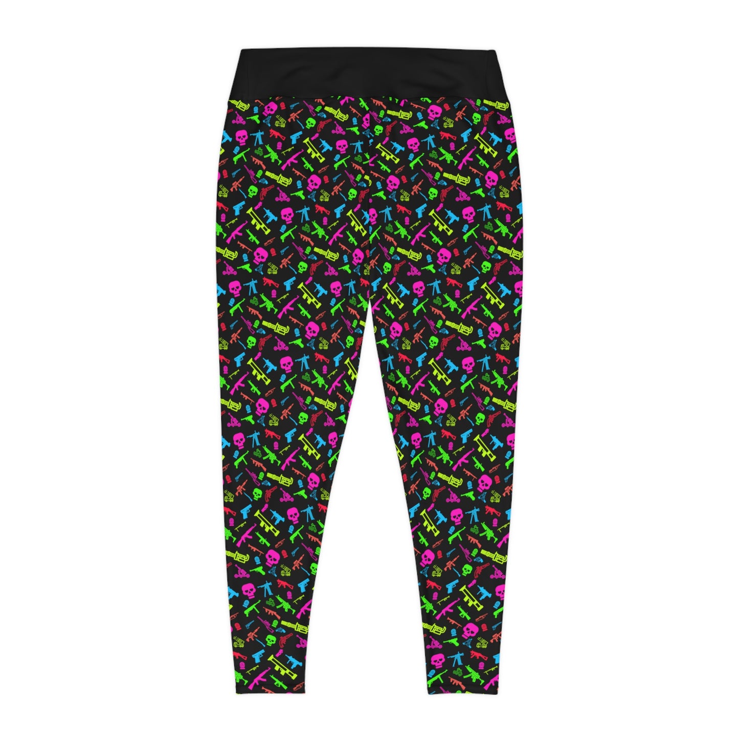 "Guns and Gams" Plus Size Leggings