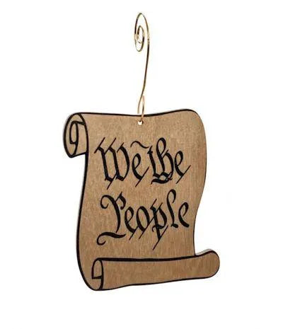 We the People Ornament
