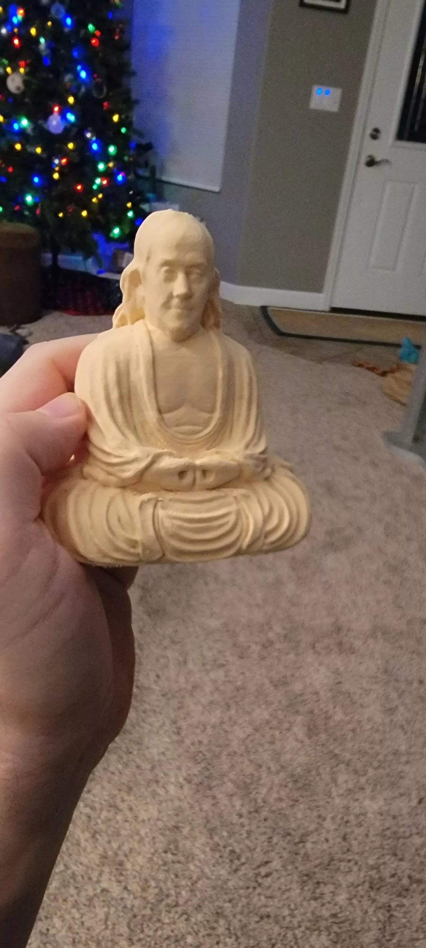 Buddha Benjamin Franklin