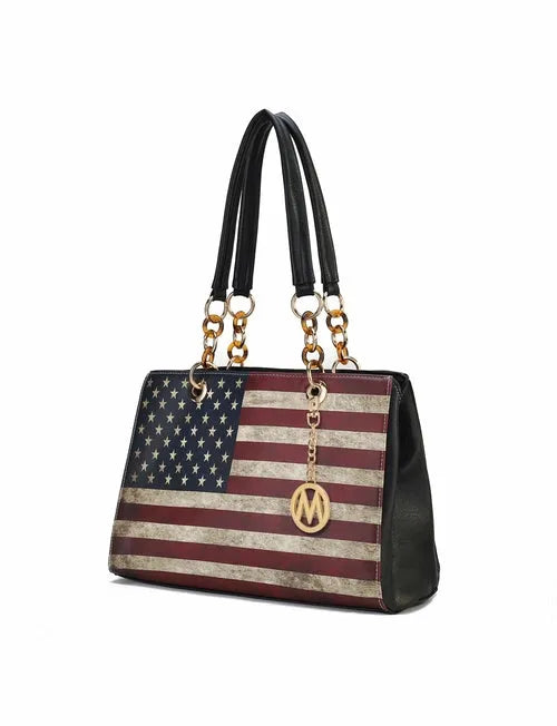 American Flag Women Shoulder Bag