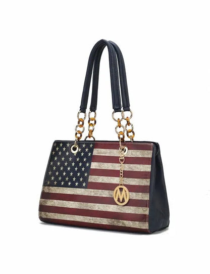 American Flag Women Shoulder Bag