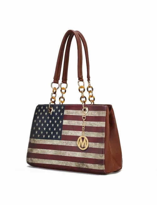 American Flag Women Shoulder Bag