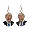 Donald Trump Earrings - 4LibertyShop.com