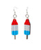 Bomb Pop Popsicle Earrings