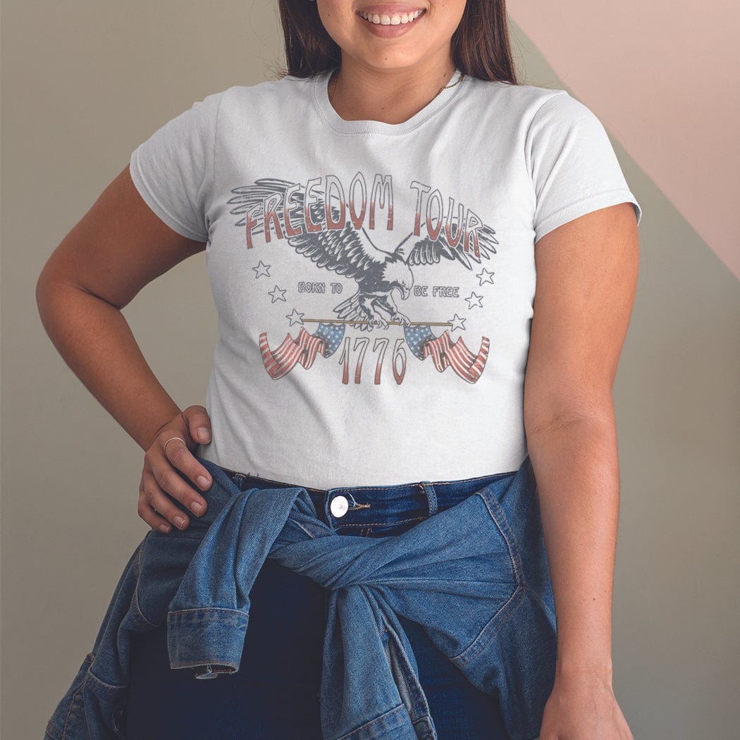Freedom Tour 1776 Ladies Graphic T-Shirt