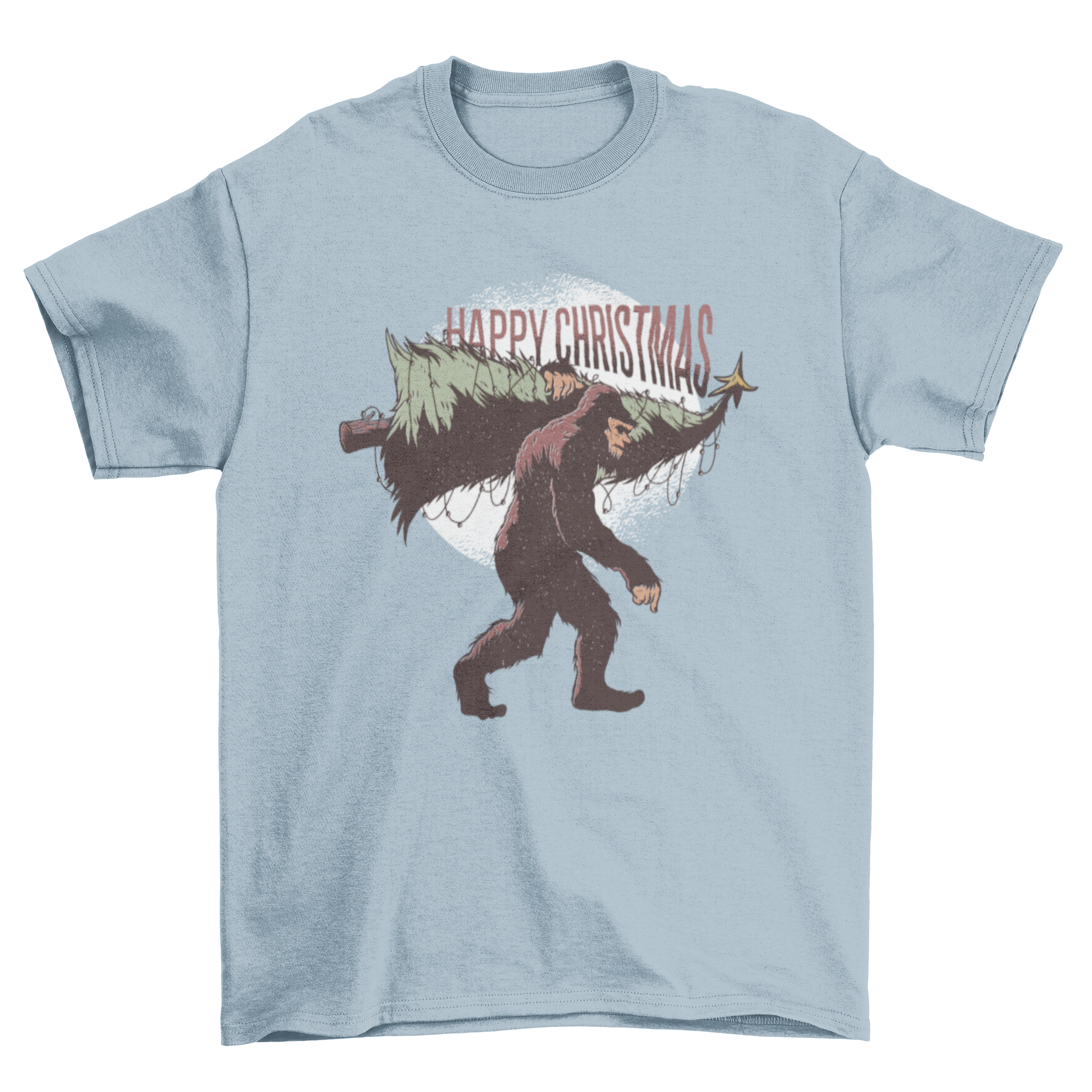 Christmas Bigfoot Tee