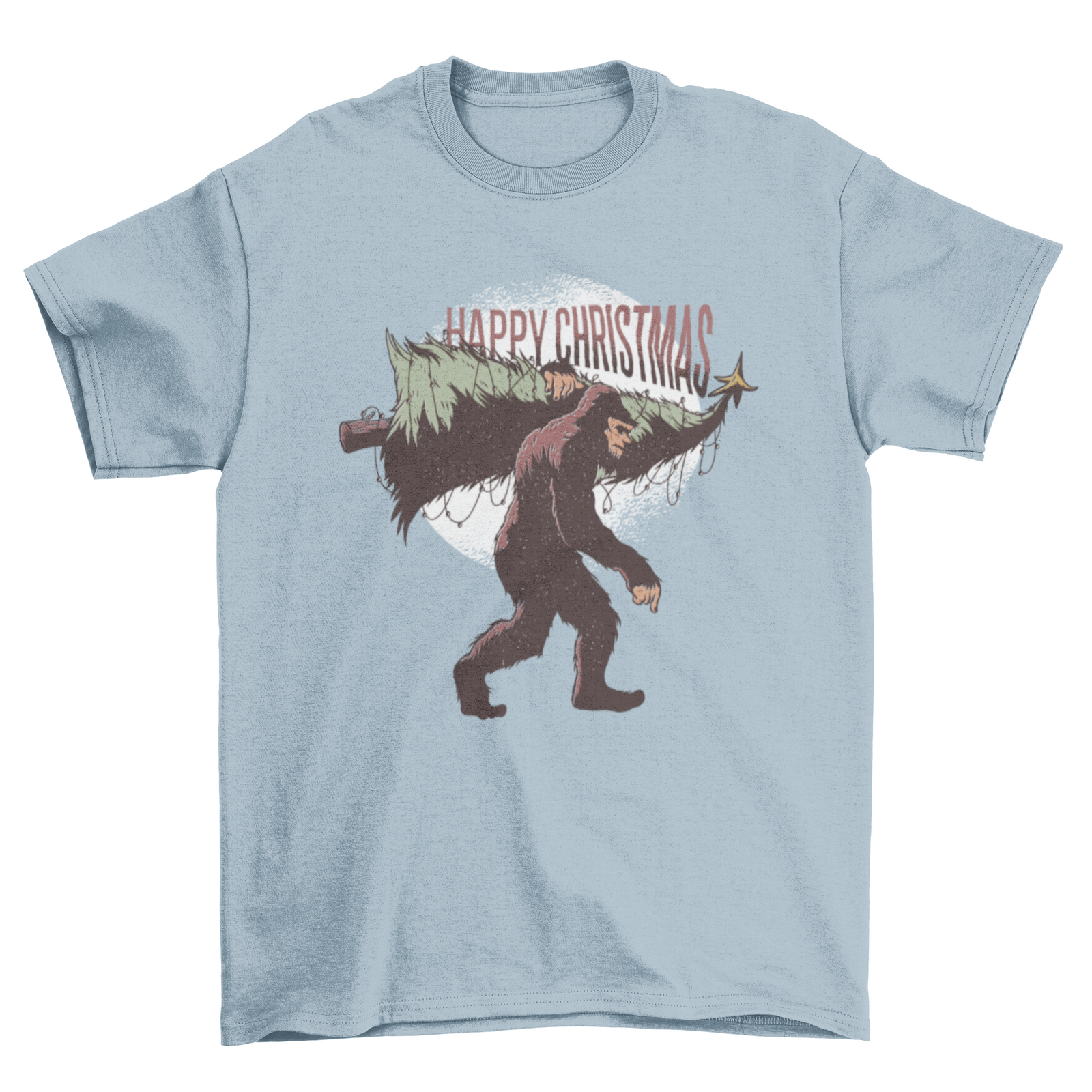 Christmas Bigfoot Tee