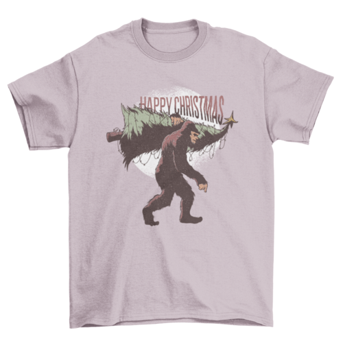 Christmas Bigfoot Tee