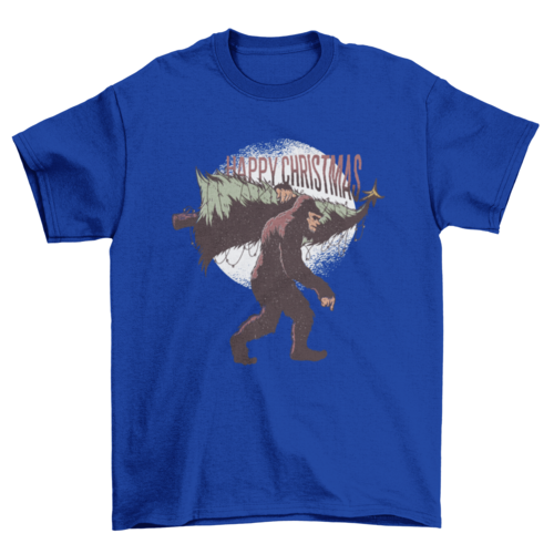Christmas Bigfoot Tee