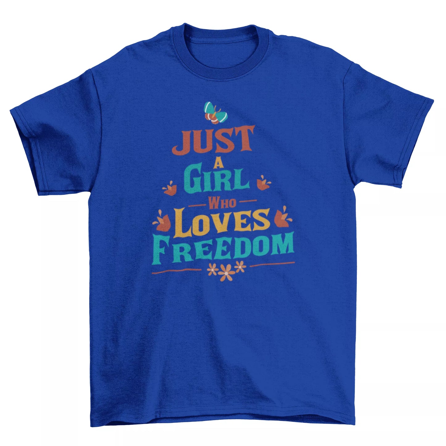 Freedom Loving Girl T-Shirt