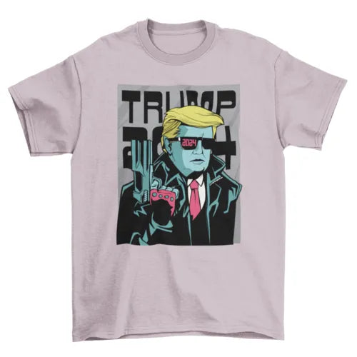 Trump 2024 Comic Gun t-shirt