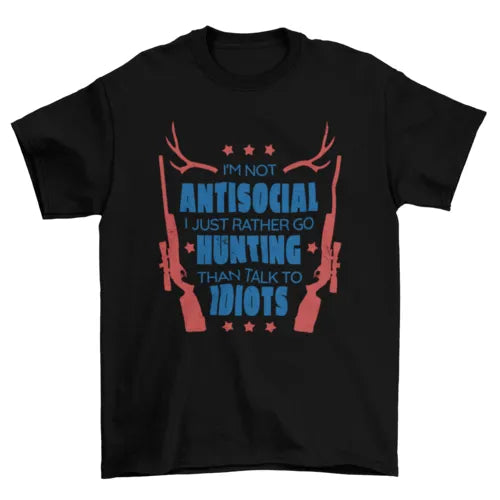 Antisocial Hunting t-shirt