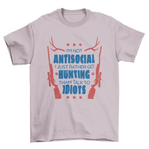 Antisocial Hunting t-shirt