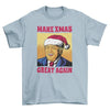 Christmas Trump Santa Claus Tee - 4LibertyShop.com