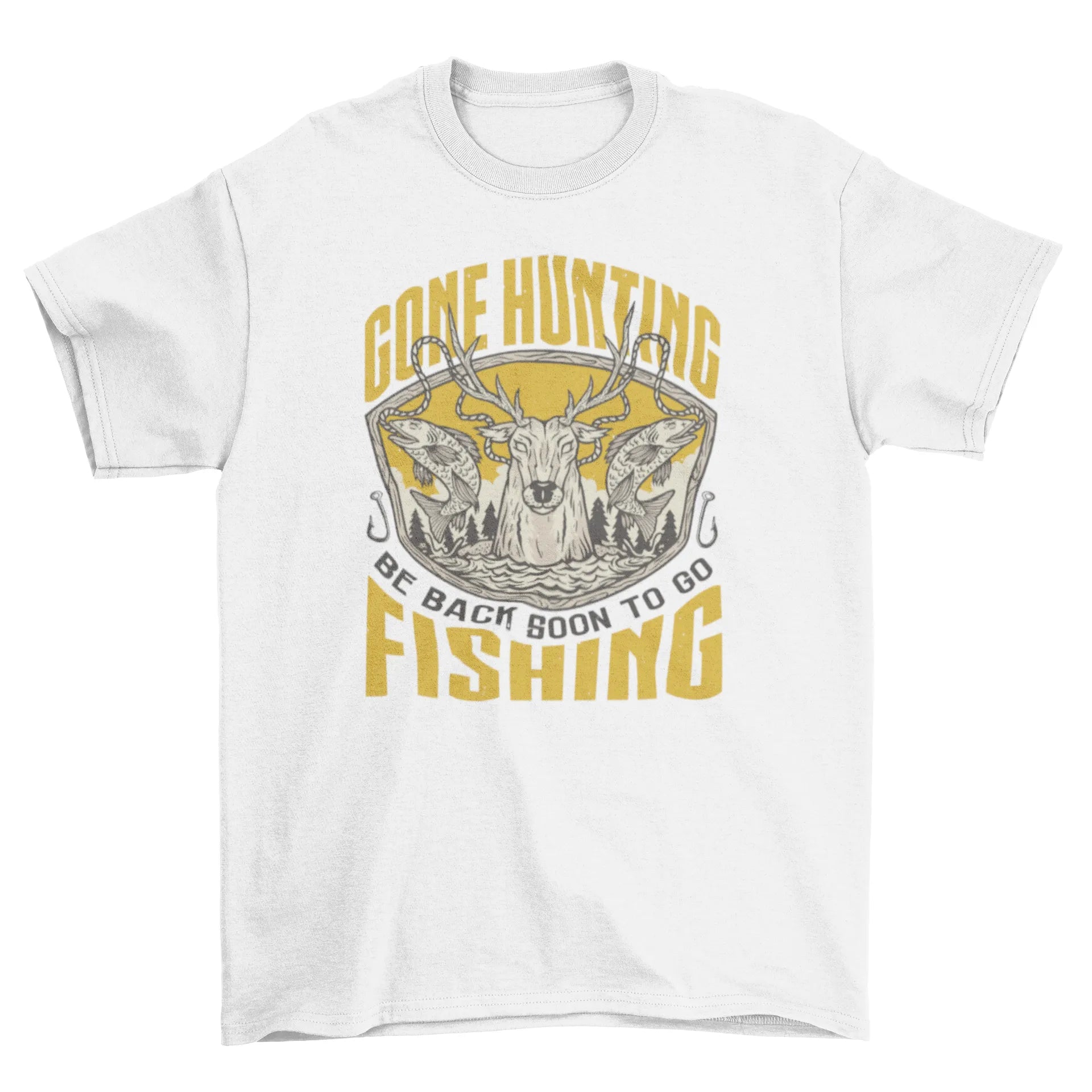 Gone Hunting and Fishing T-shirt
