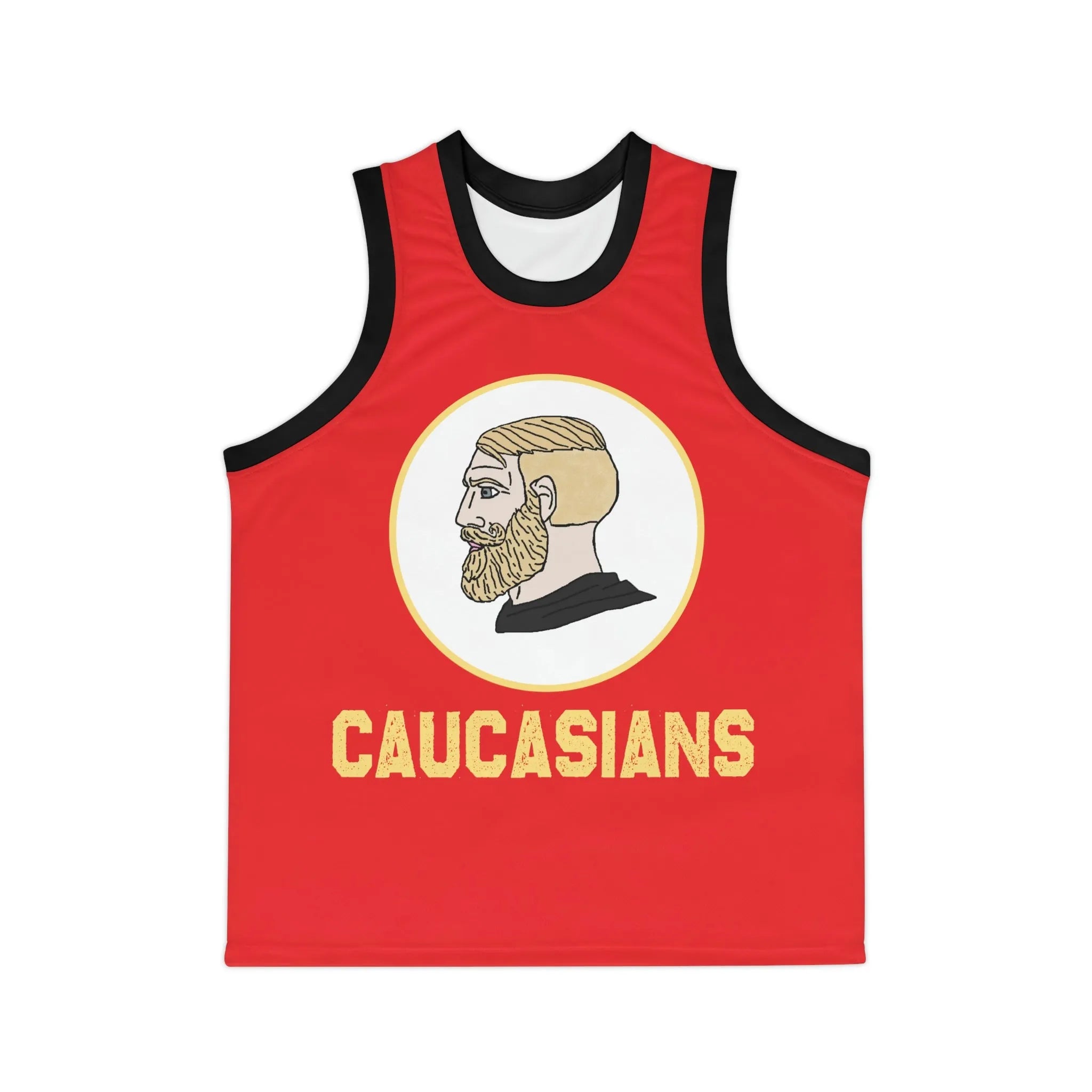 Ball Out Caucasians Basketball Jersey