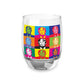 Donald Trump Triumphant Pop Art Whiskey Glass