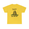 Walton & Johnson: FAFO Gadsden T-Shirt - 4LibertyShop.com