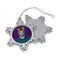 Justice Thomas Pewter Snowflake Ornament