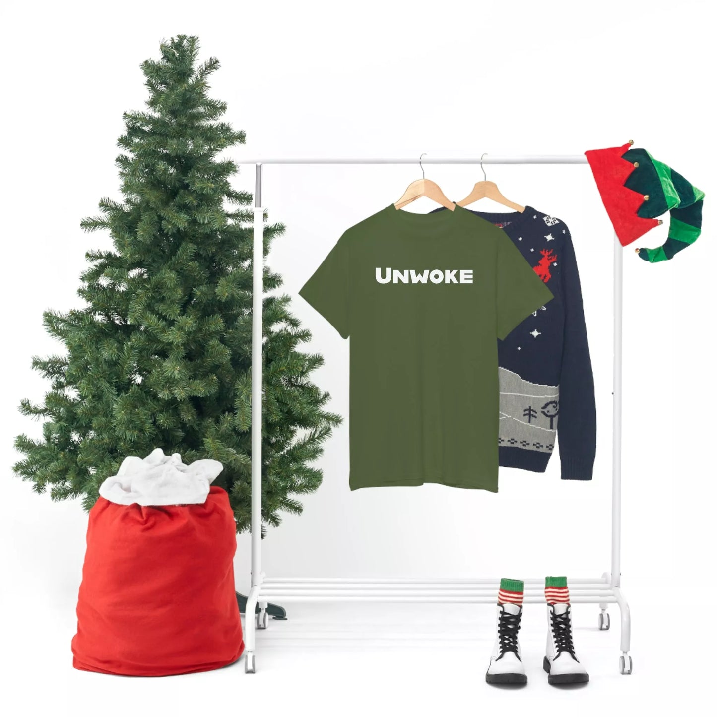 Unwoke Unisex Heavy Cotton Tee