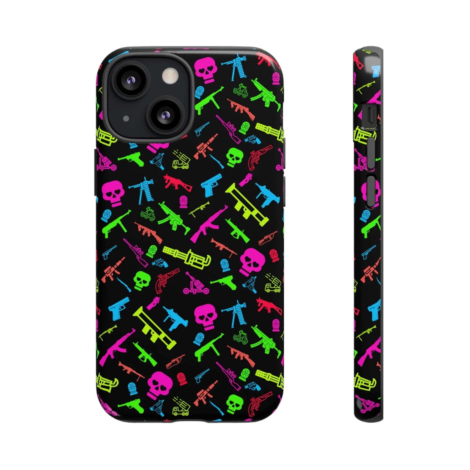 Aloha To Arms: Retro Neon Firearms Cell Phone Case