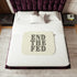 "End The Fed" Sherpa Blanket