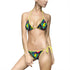 Totally Rad 1980's Pattern Women's Bikini Swimsuit