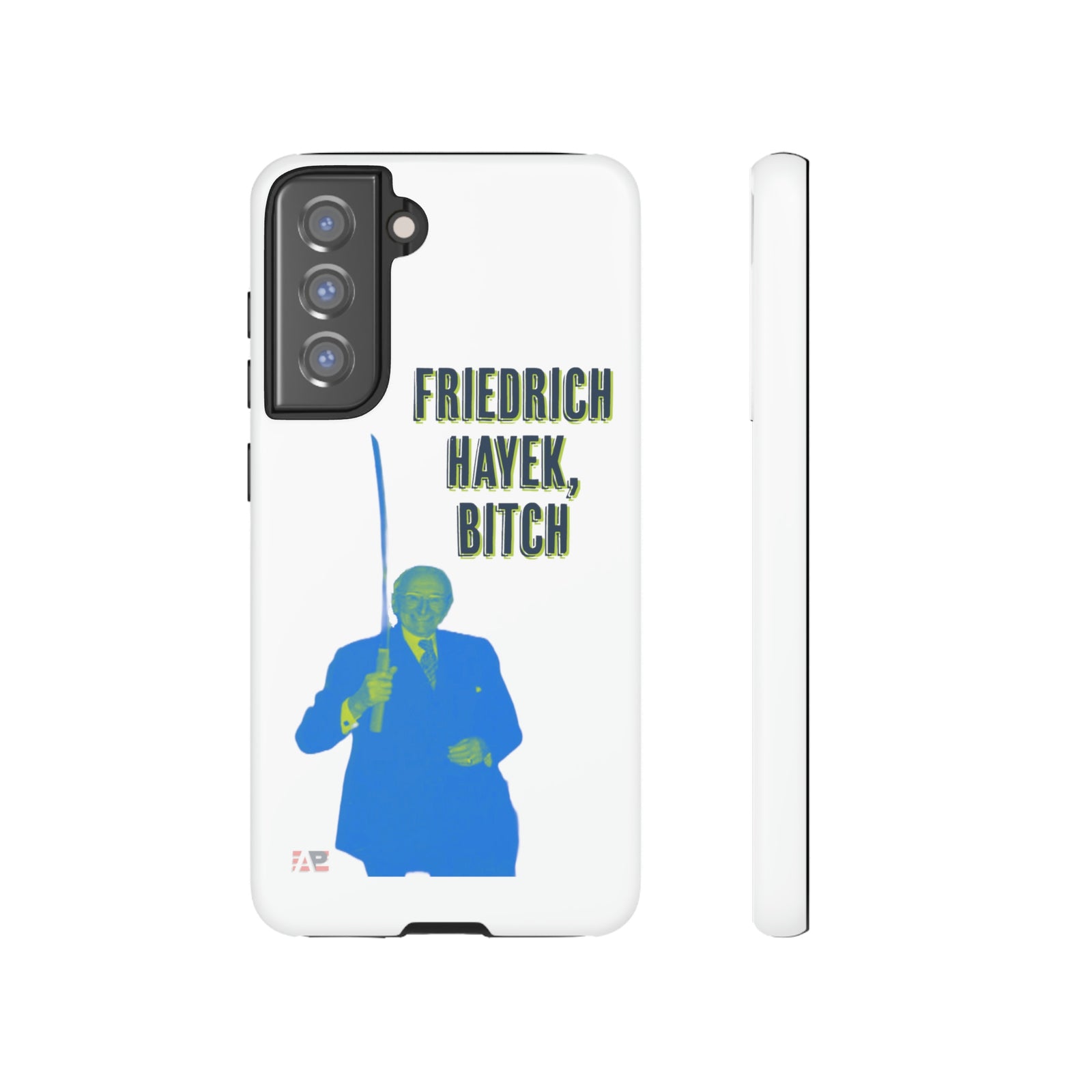 Friedrich Hayek Sword Bitch Phone Cases