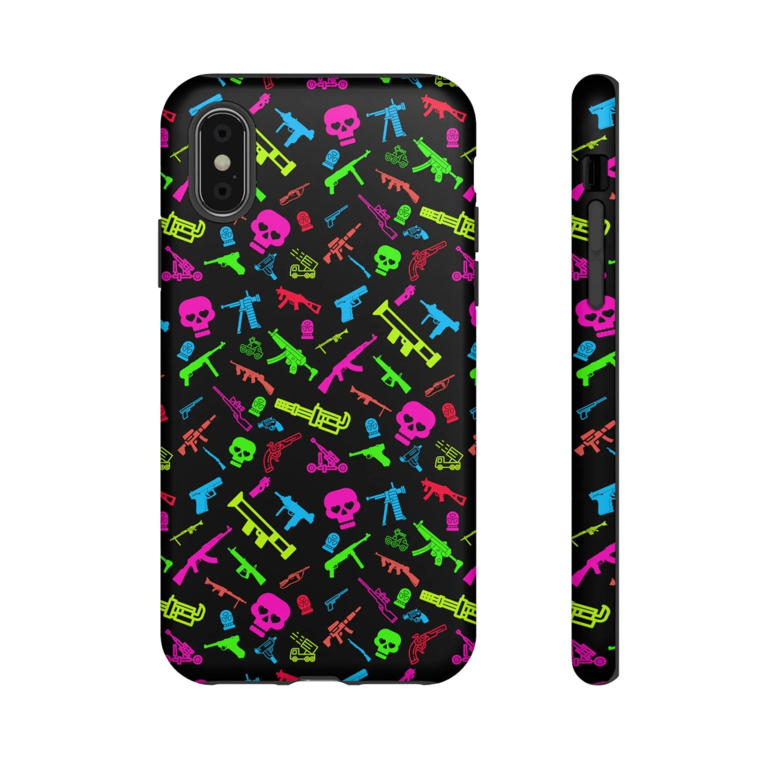 Aloha To Arms: Retro Neon Firearms Cell Phone Case