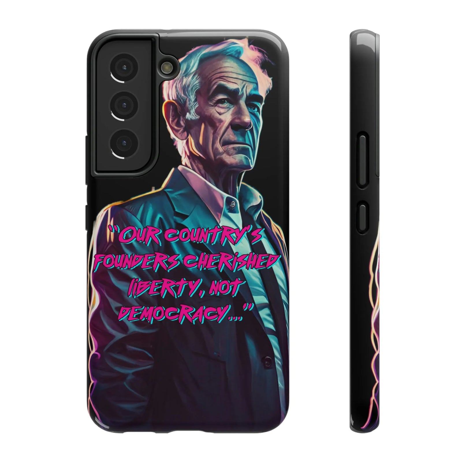 Liberty Not Democracy Old Man Liberty Phone Cases