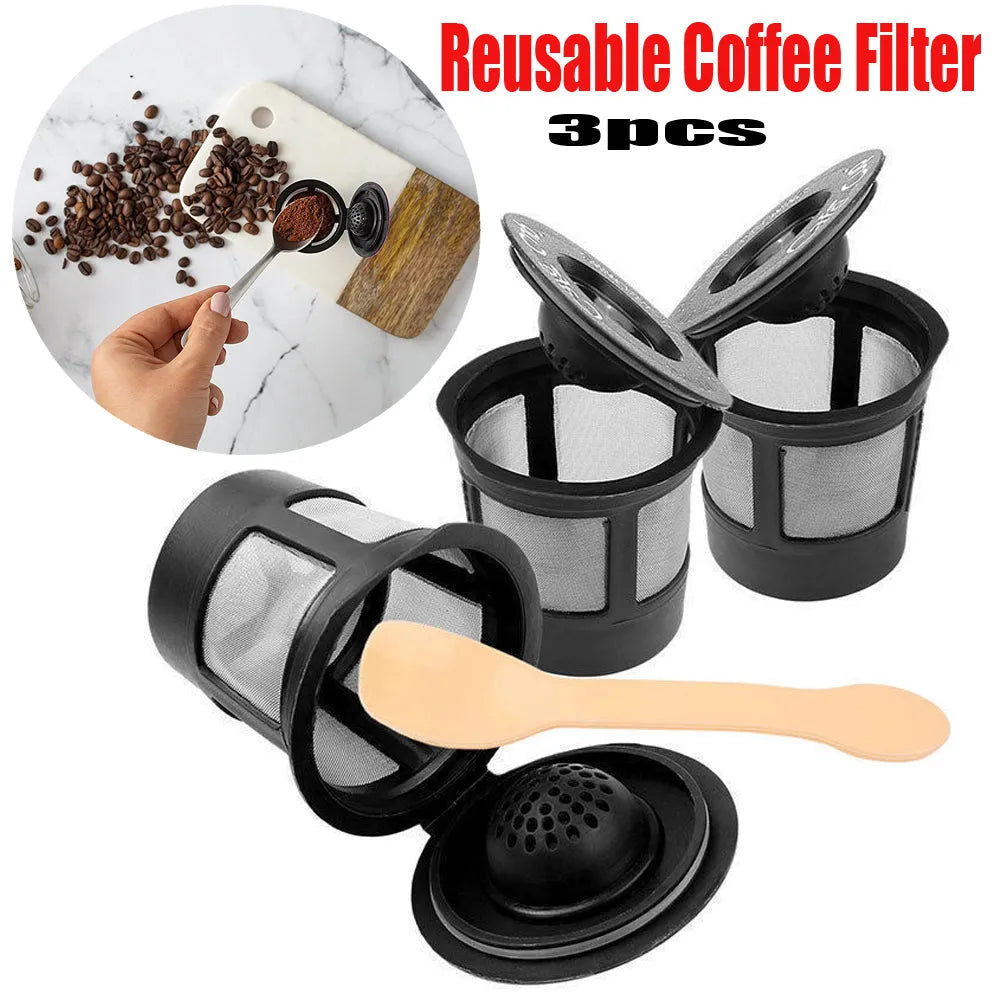 Reusable Coffee K-Cup Filter 3 Pods