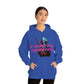 George Washington "Warrior" Synthwave Hooded Sweatshirt