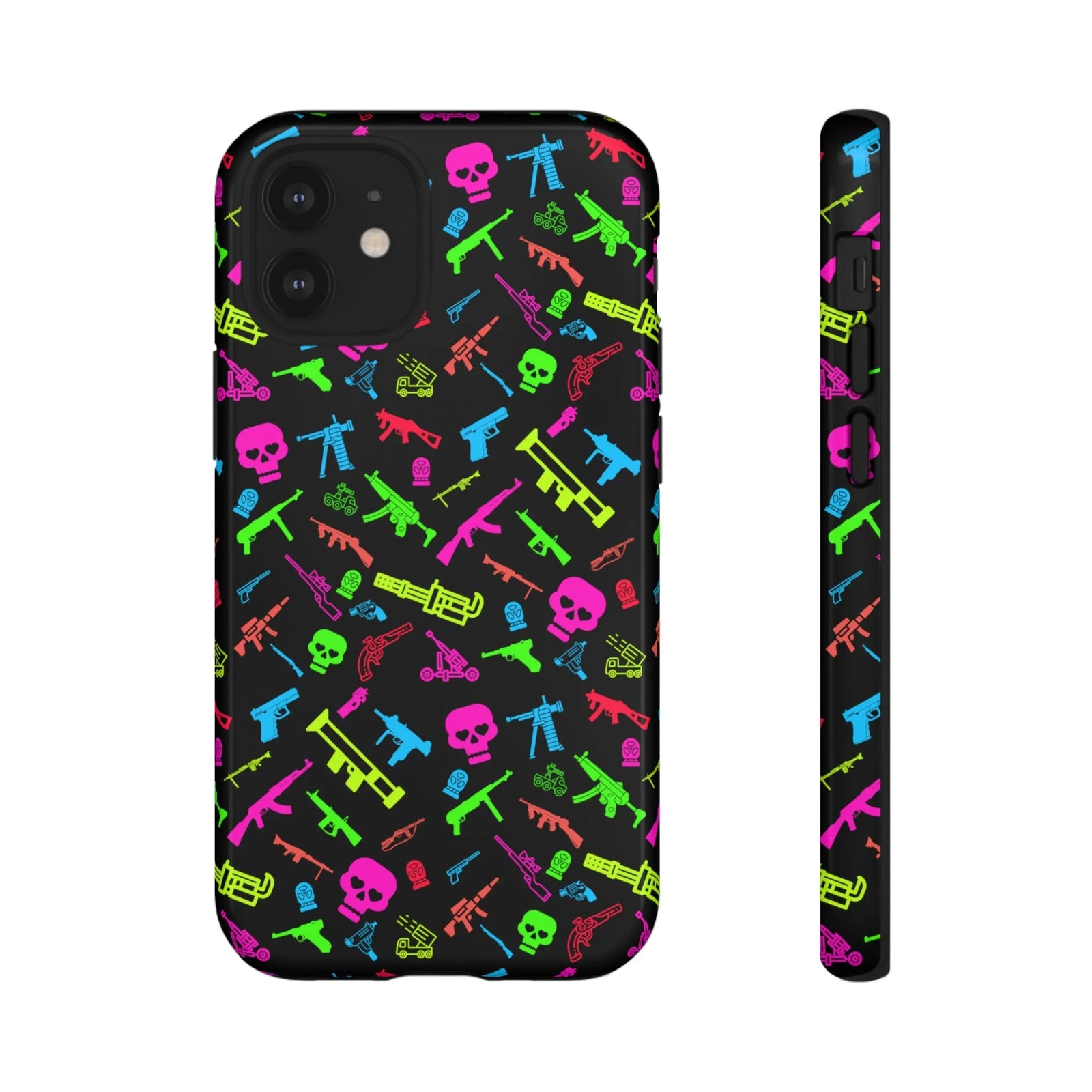 Aloha To Arms: Retro Neon Firearms Cell Phone Case