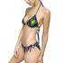 Totally Rad 1980's Pattern Women's Bikini Swimsuit