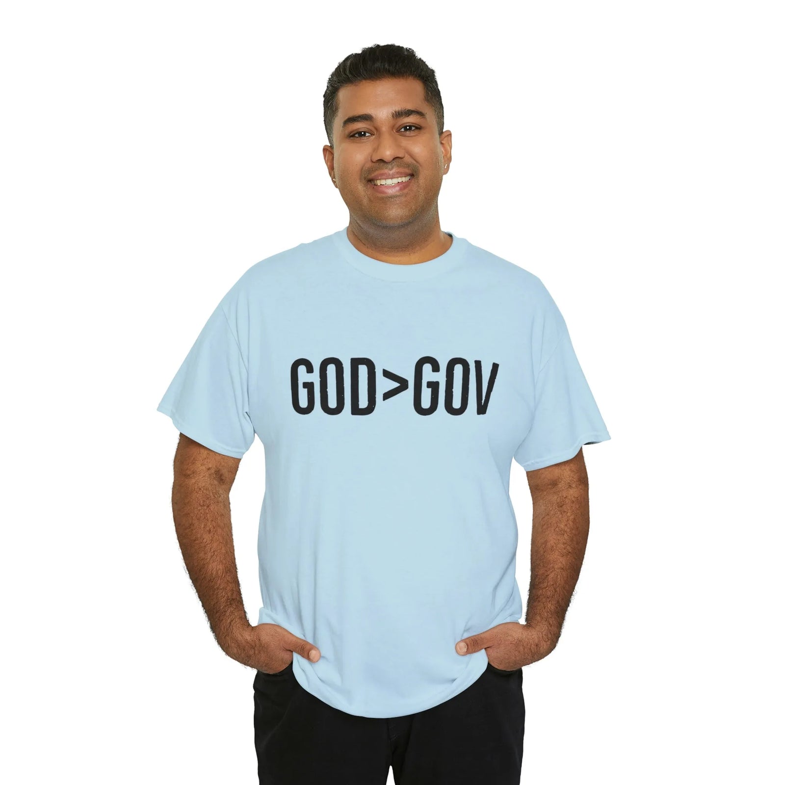 God>Gov Unisex Heavy Cotton Tee