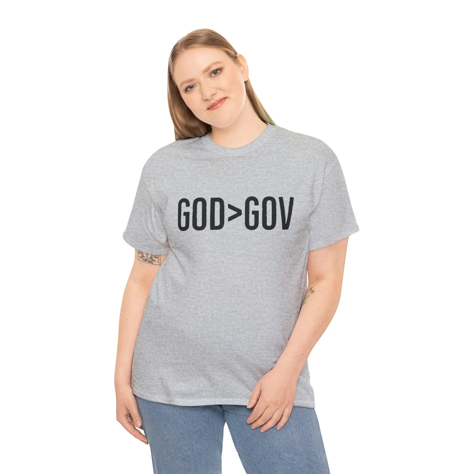 God>Gov Unisex Heavy Cotton Tee