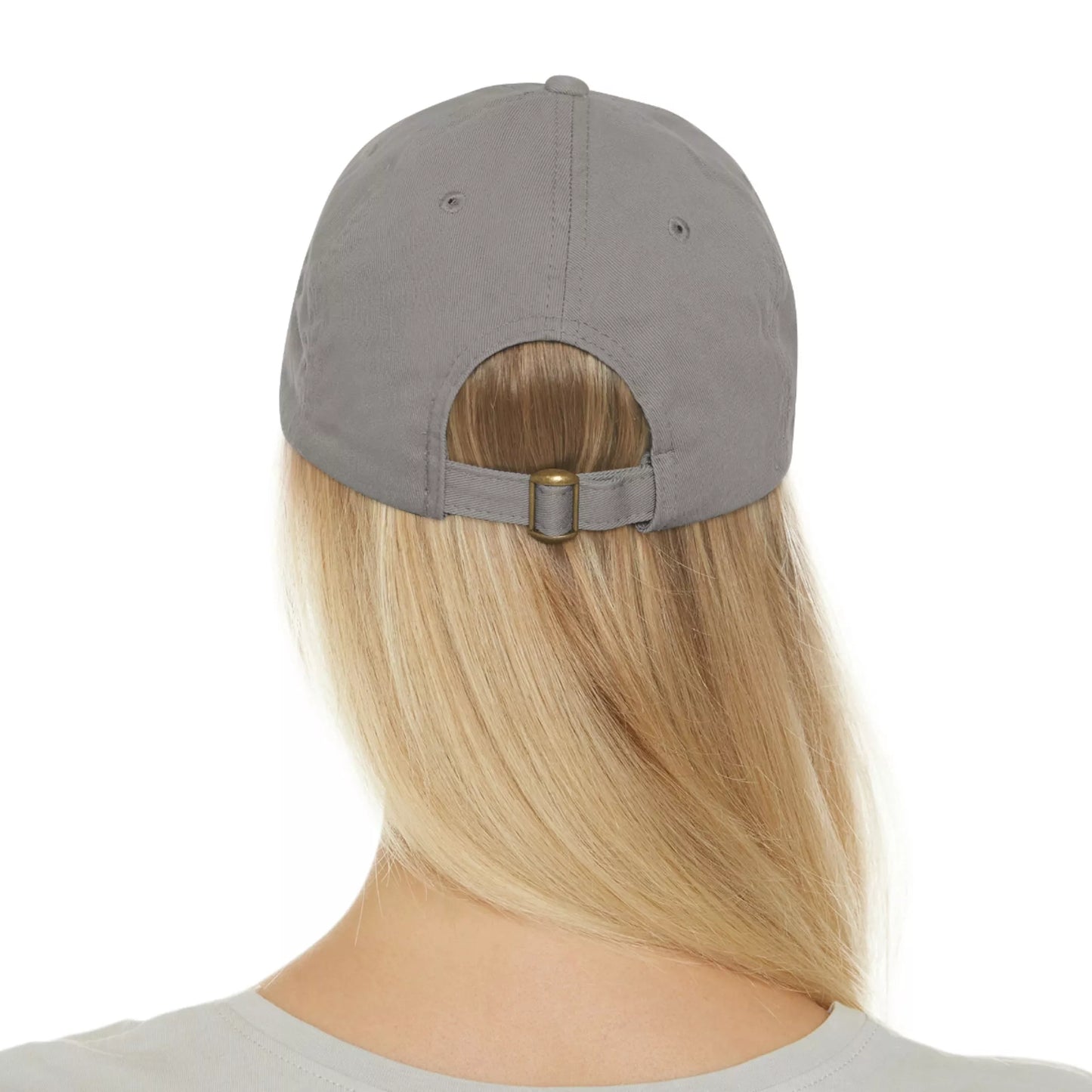 Wake Up America Show Dad Hat with Leather Patch