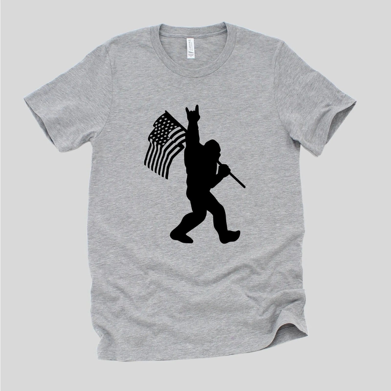 Patriotic Bigfoot Shirt