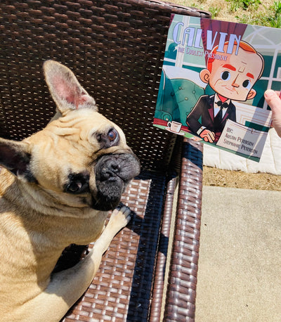 Calvin the Coolest President Book by Austin & Stephanie Petersen