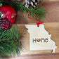 Missouri State Wood Ornament