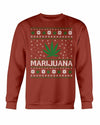 Marijuana Winter Sweatshirt - 4LibertyShop.com