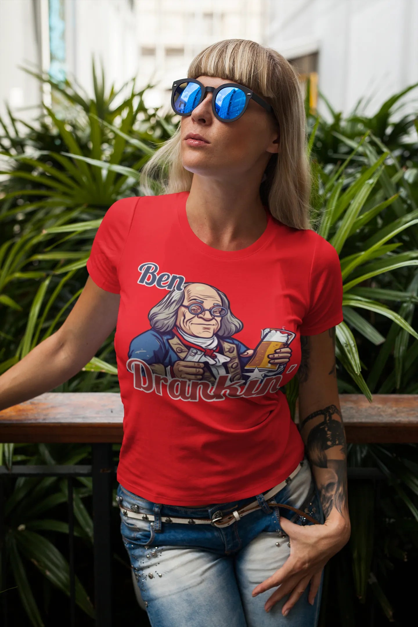 Ben Franklin's "Ben Drankin" Party Tee