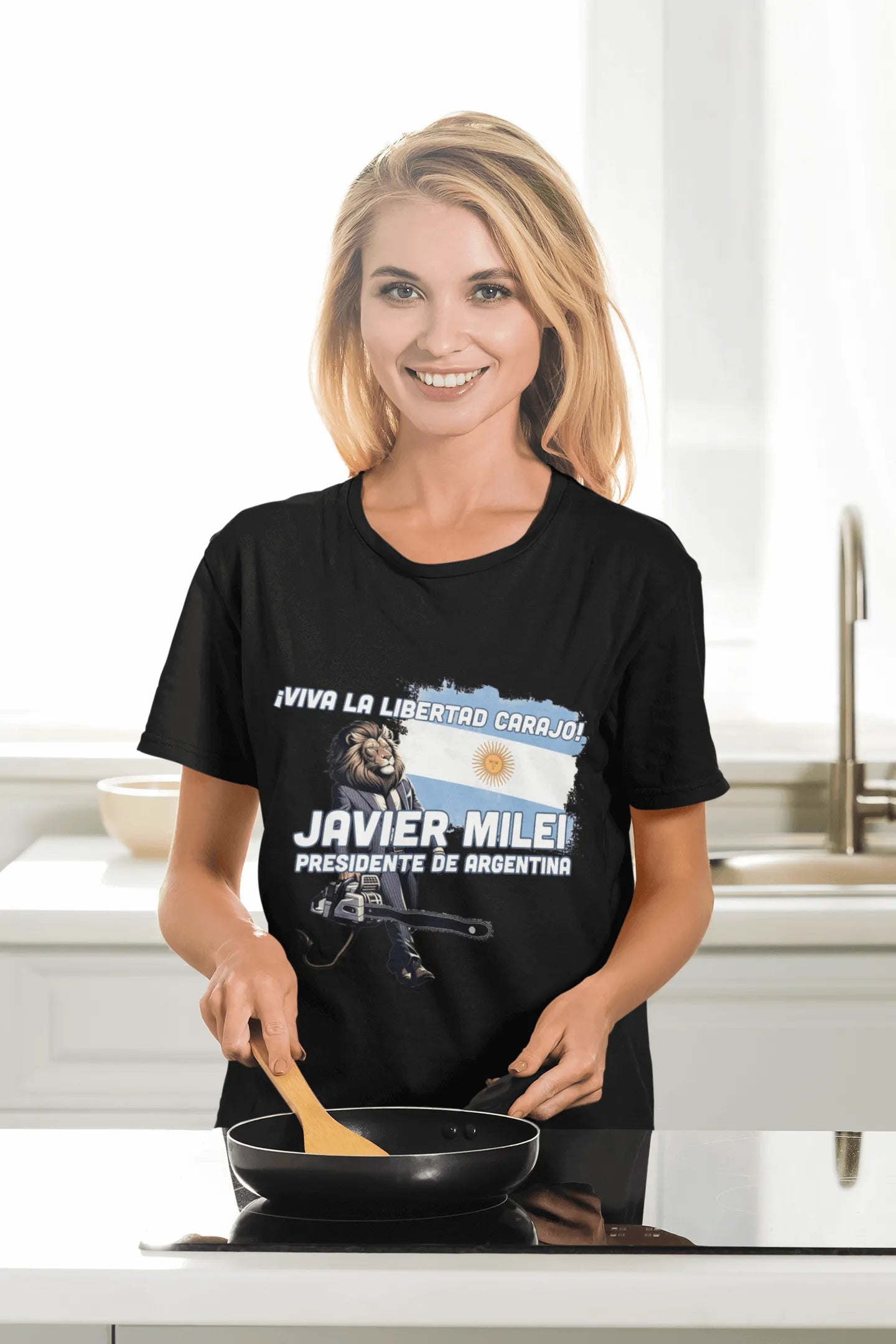 Viva La Libertad Carajo - Javier Milei President of Argentina T-Shirt